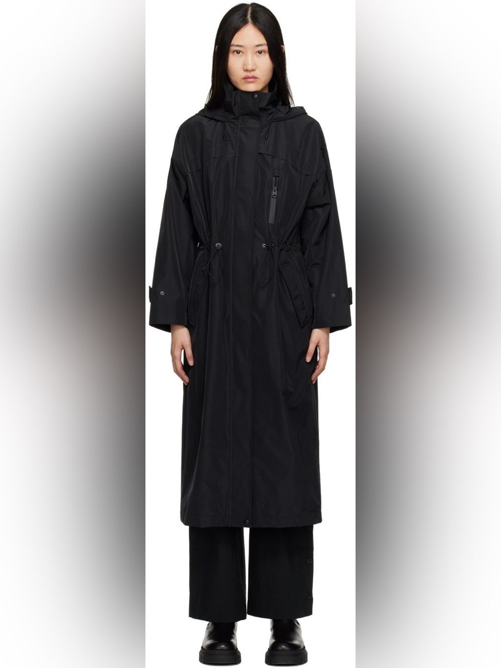 Mackage black BREENA rain jacket